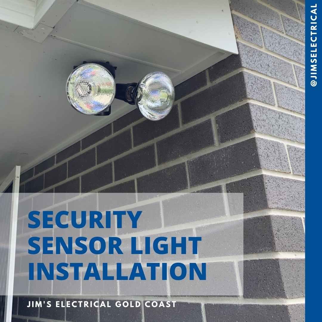 Security Sensor Light Installation